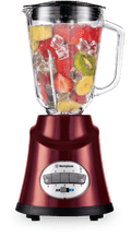 LICUADORA 1.5 L / VASO VIDRIO ROJA 500W WESTINGHOUSE