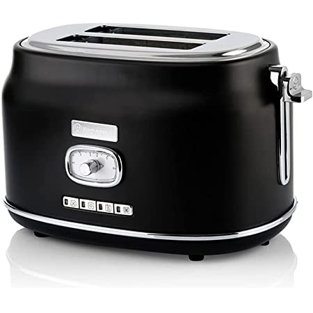 TOSTADORA 2 SLICES RETRO NEGRA WESTINGHOUSE