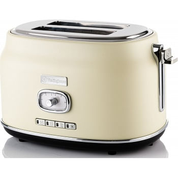 TOSTADORA 2 SLICES RETRO BLANCA WESTINGHOUSE