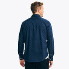 Camisa Nautica Mangas Largas Estampada Para Caballeros by Nautica