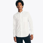 Camisa Nautica Mangas Largas Estampada Para Caballeros by Nautica