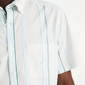 Camisa Nautica Mangas Cortas Rayas Para Caballeros by Nautica