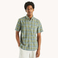 Camisa Nautica Mangas Cortas Cuadros Para Caballeros by Nautica