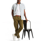 Camisa Nautica Mangas Cortas Cuadros Para Caballeros by Nautica