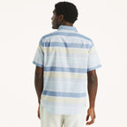 Camisa Nautica Mangas Cortas Rayas Para Caballeros by Nautica