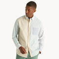Camisa Nautica Mangas Largas Rayas Para Caballeros by Nautica