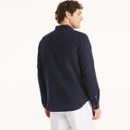 Camisa Nautica Mangas Largas Lisa Para Caballeros by Nautica