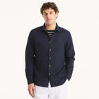 Camisa Nautica Mangas Largas Lisa Para Caballeros by Nautica