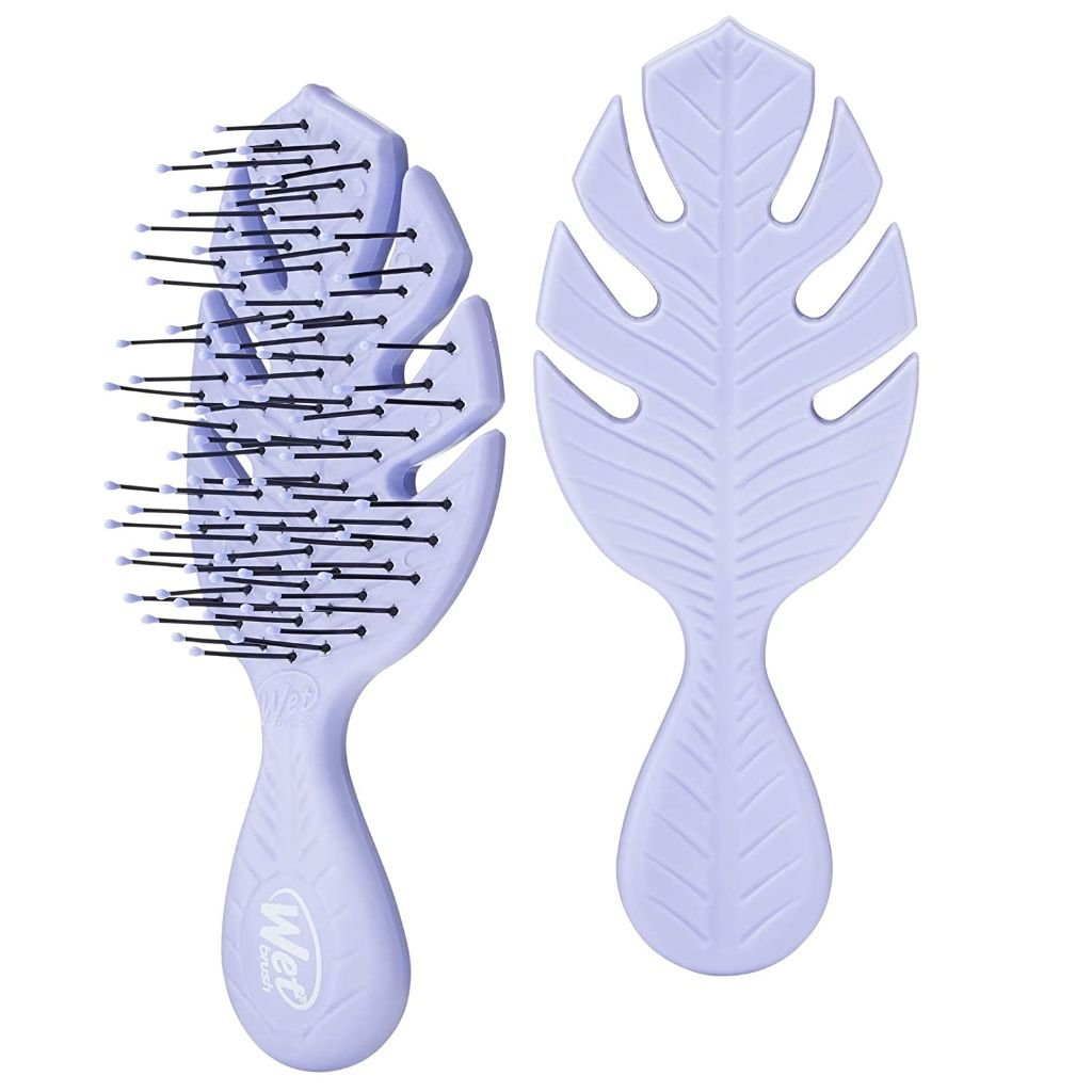 WET BRUSH GO GREEN MINI PURPLE LAVENDER