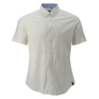 Camisa 1492 Mangas Cortas Lisa Para Caballeros by 1492