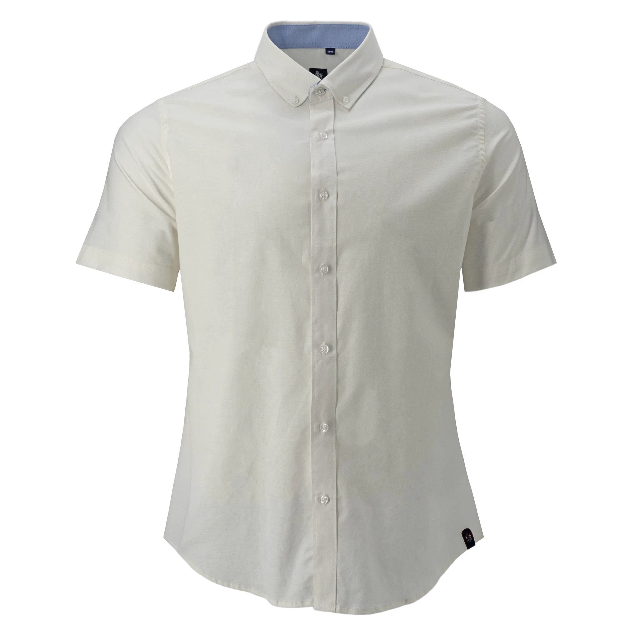 Camisa 1492 Mangas Cortas Lisa Para Caballeros by 1492