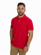 Poloshirt 1492 Mangas Cortas Liso Para Caballeros by 1492