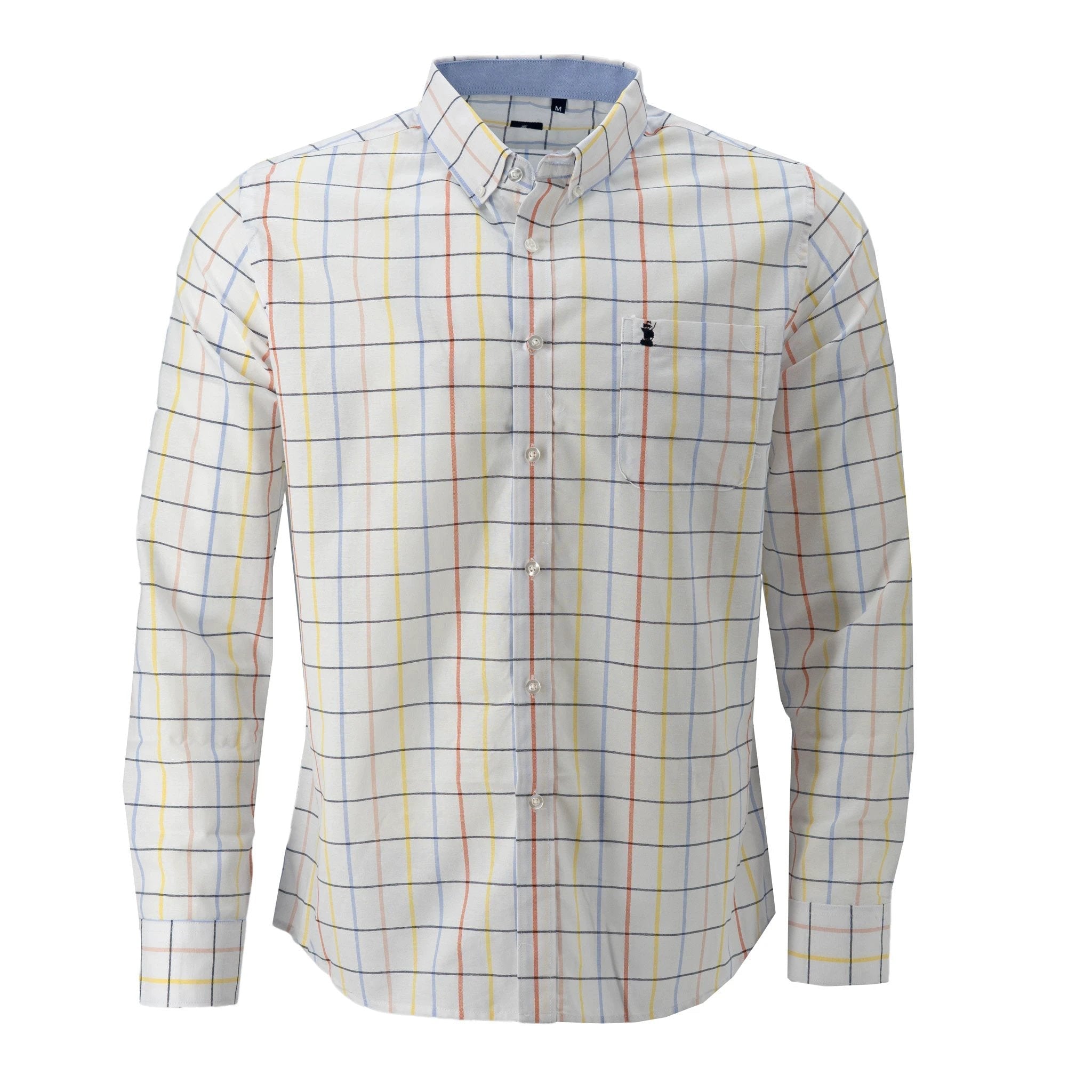 Camisa 1492 Mangas Largas Cuadros Para Caballeros by 1492