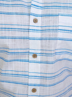 Camisa 1492 Mangas Cortas Rayas Para Caballeros by 1492