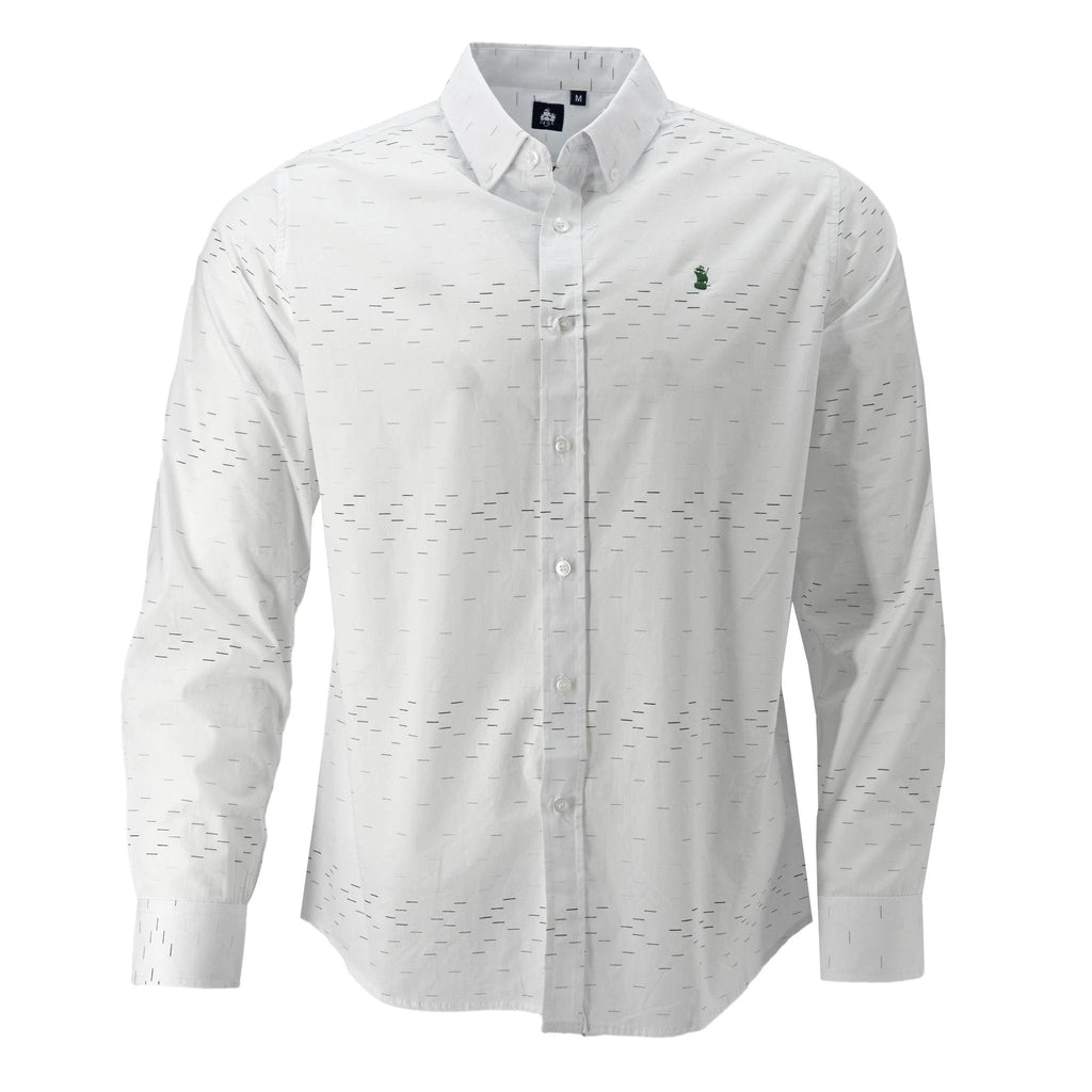 Camisa 1492 Mangas Largas Estampada Para Caballeros by 1492
