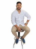 Camisa 1492 Mangas Largas Estampada Para Caballeros by 1492