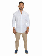 Camisa 1492 Mangas Largas Estampada Para Caballeros by 1492