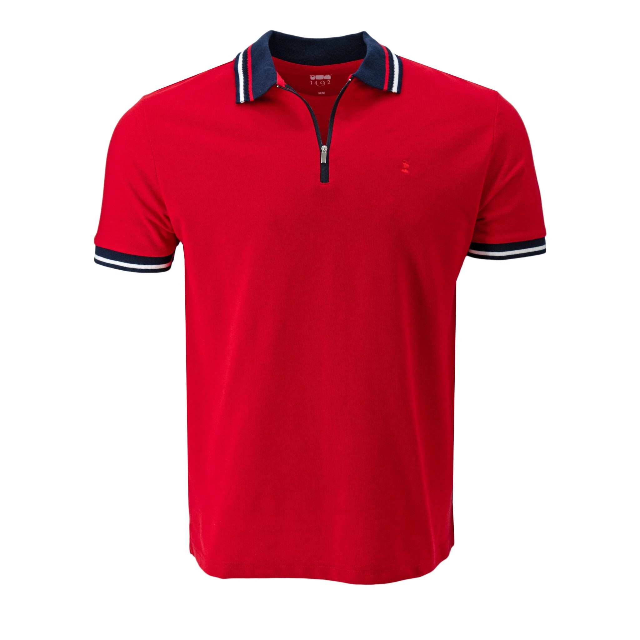 Poloshirt 1492 Mangas Cortas Liso Para Caballeros by 1492