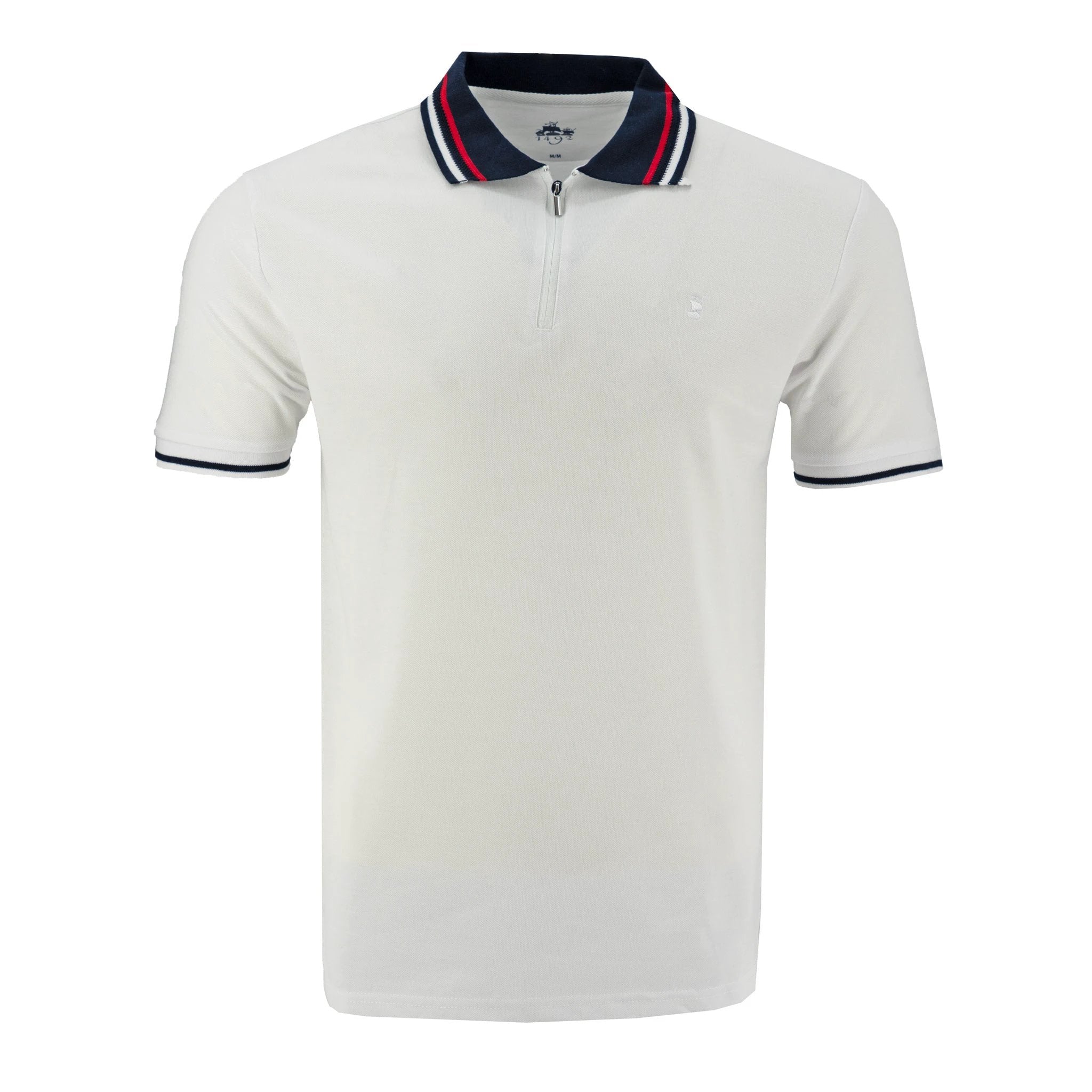 Poloshirt 1492 Mangas Cortas Liso Para Caballeros by 1492
