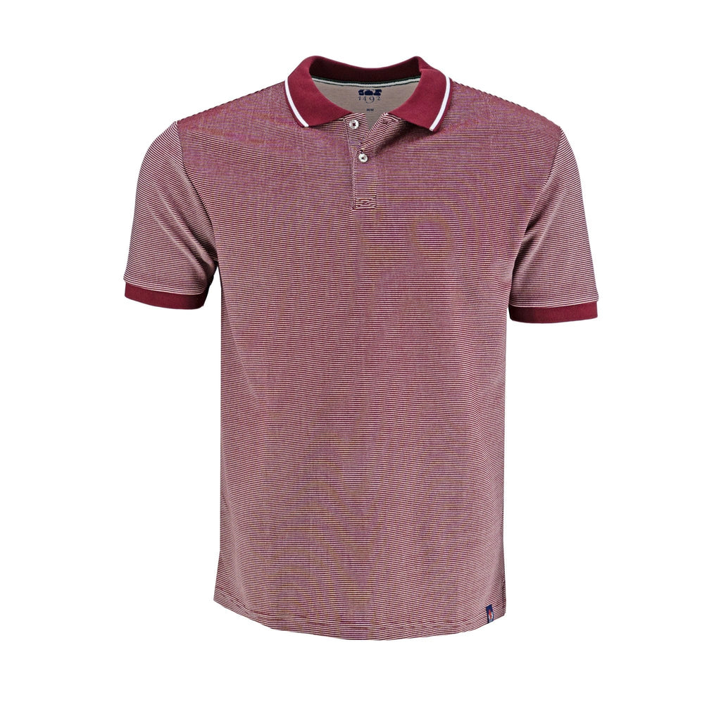 Poloshirt 1492 Mangas Cortas Rayas Para Caballeros by 1492