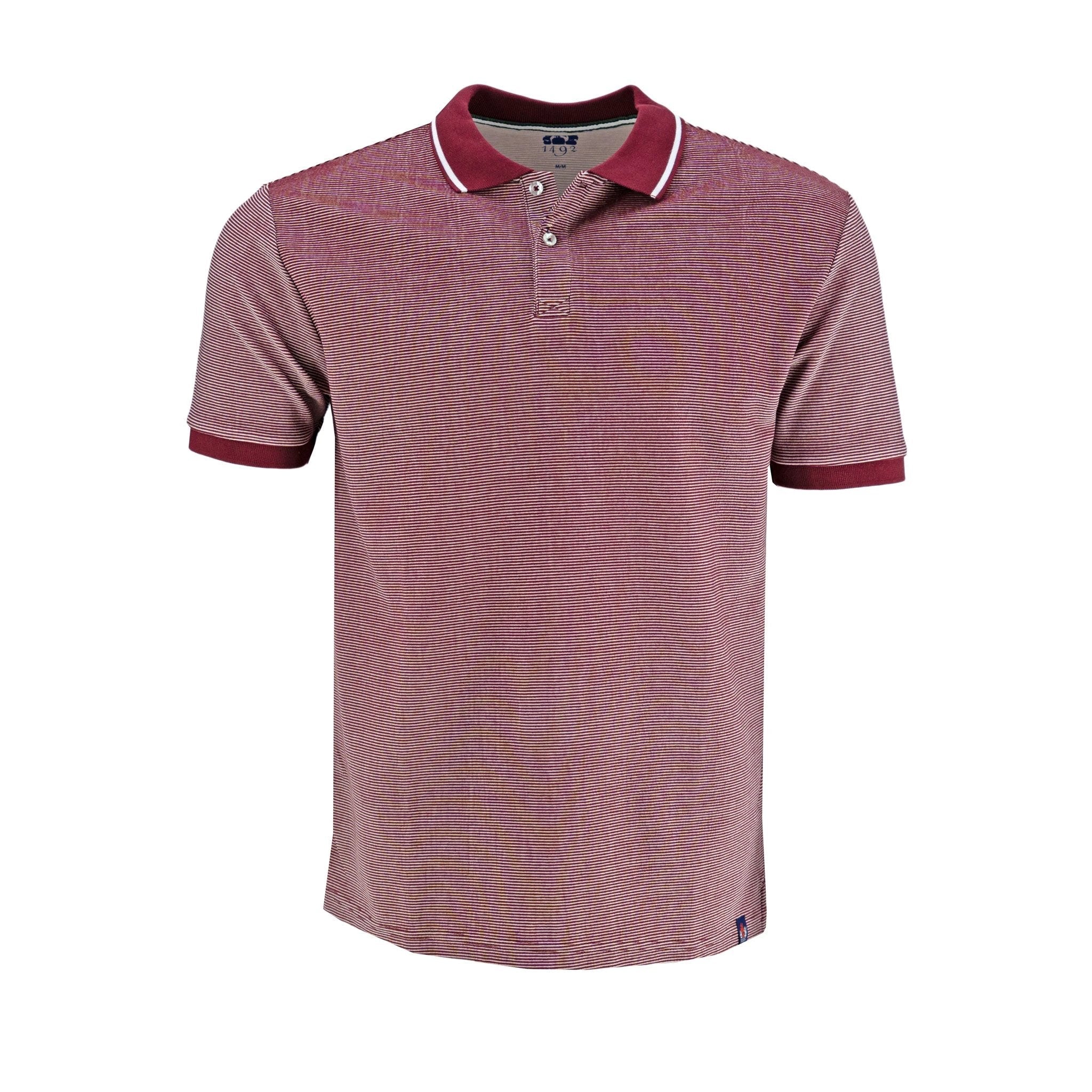 Poloshirt 1492 Mangas Cortas Rayas Para Caballeros by 1492