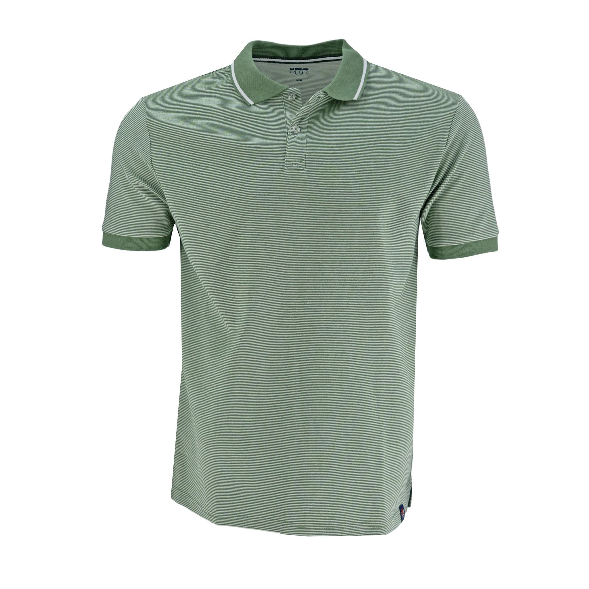 Poloshirt 1492 Mangas Cortas Rayas Para Caballeros by 1492