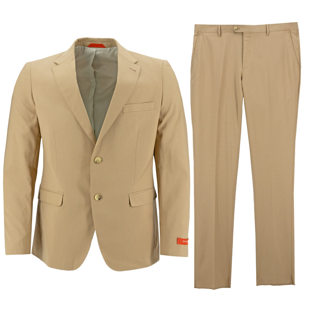 Traje Zanetti 2 Botones Liso P/ Caballeros by Zanetti