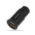 ADAPTADOR ARGOM CARGADOR 2PUERTOS USB 30W BLACK