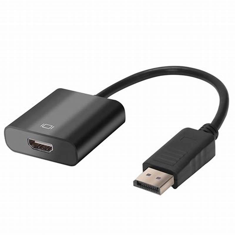ADAPTADOR ARGOM DISPLAYPORT MALE TO HDMI FEMALE BLACK
