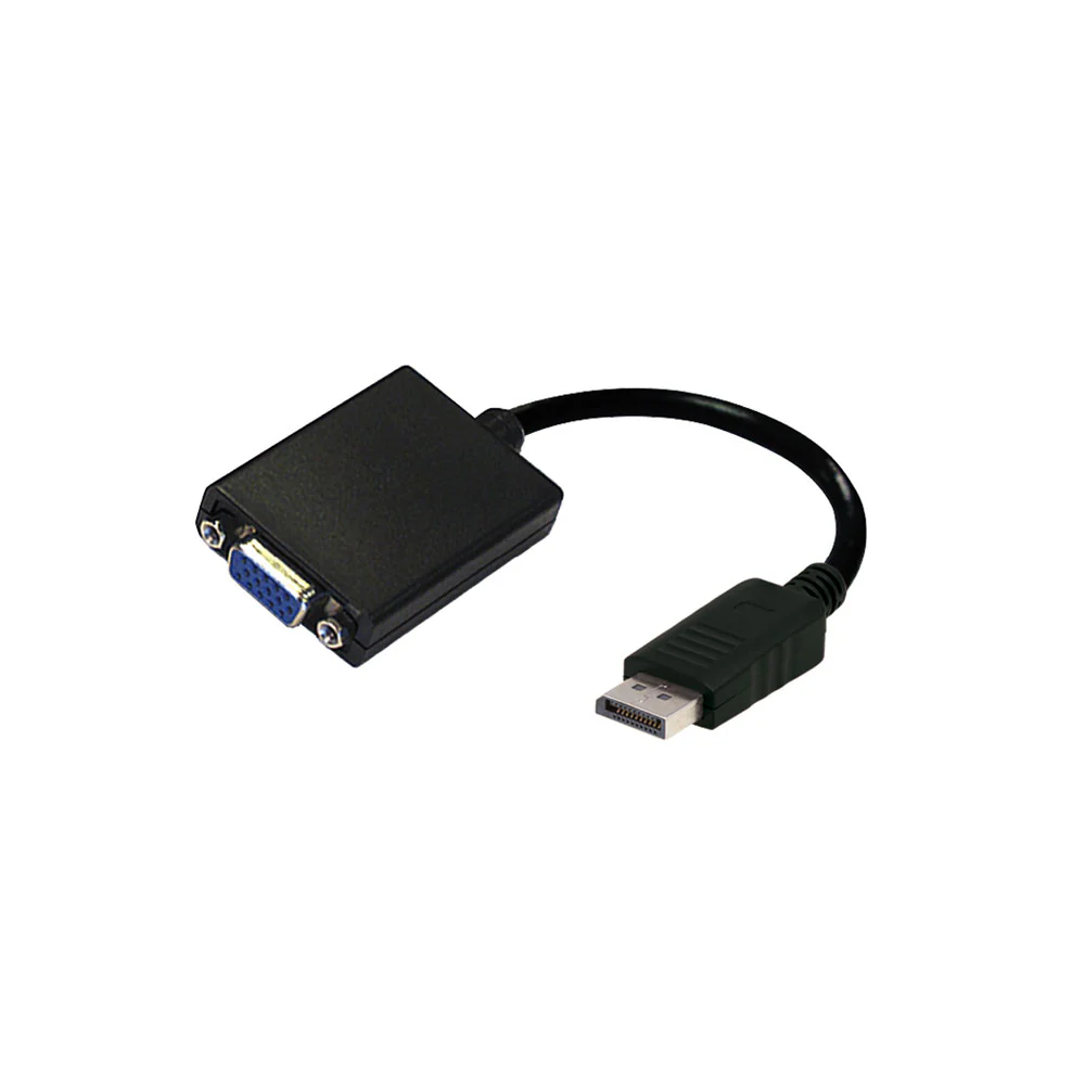 ADAPTADOR ARGOM DISPLAYPORT MALE TO VGA FEMALE