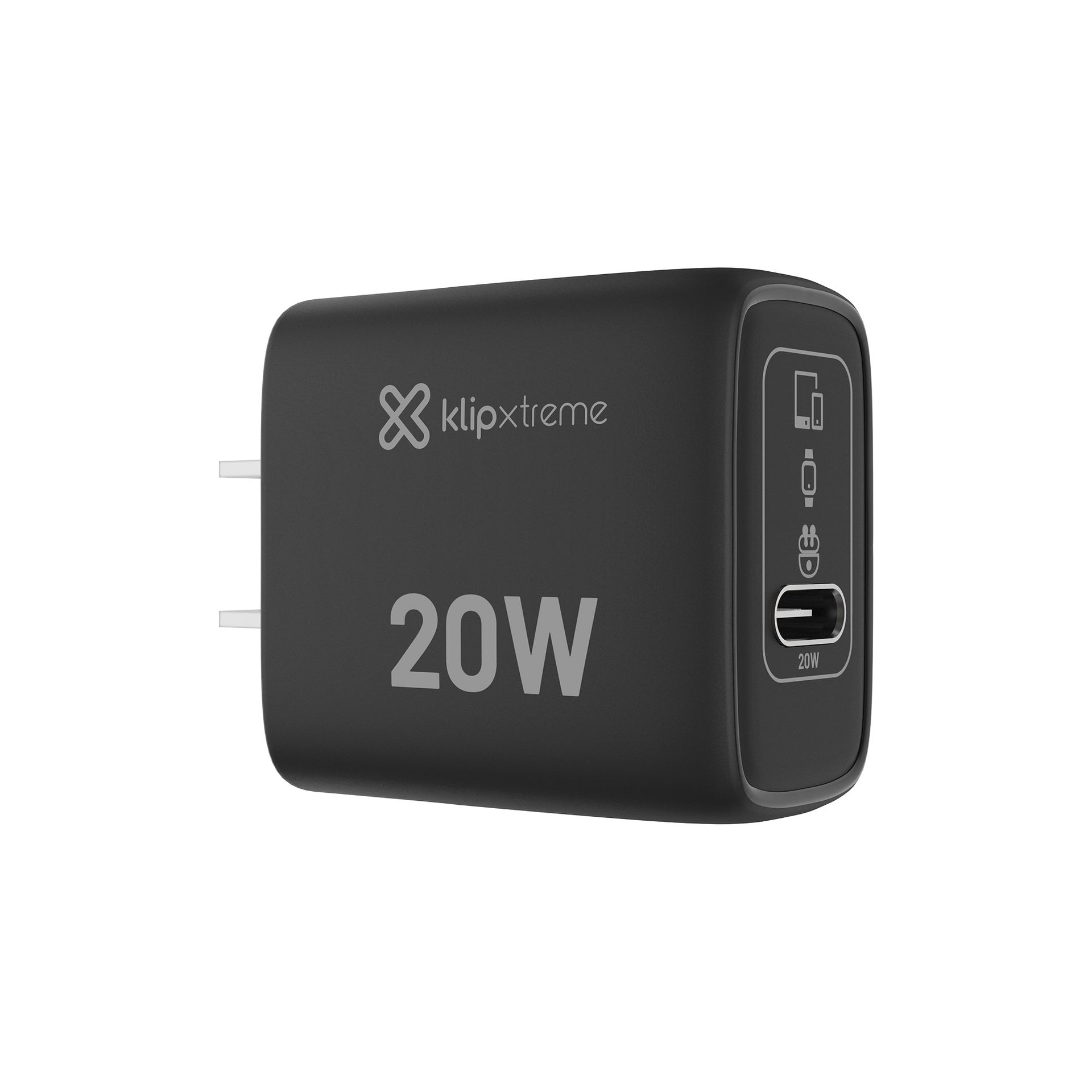 ADAPTADOR KLIPX WALL CHARGER 20W USBC