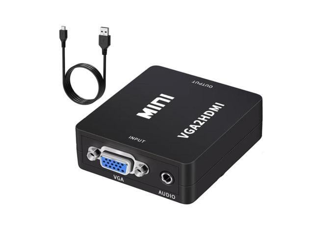 ADAPTADOR PRIME MINI VGA TO HDMI CONVERTERBLACK