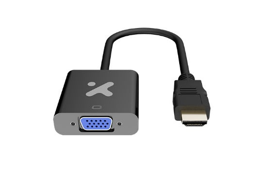 ADAPTADOR XTECH HDMI MALE TO VGA FEMALE