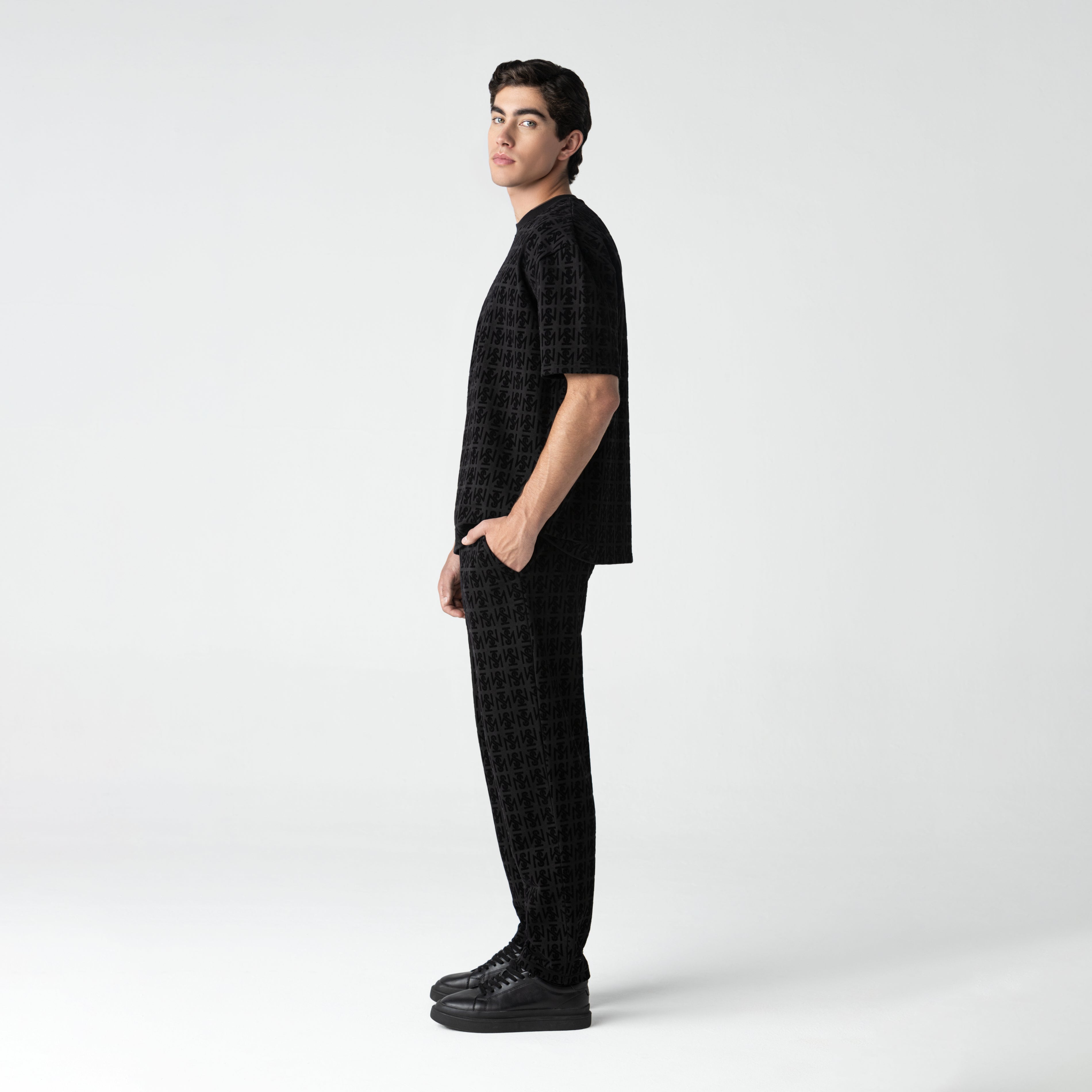ALTAN T-SHIRT OVERSIZED MEN BLACK - Monastery | Tienda Oficial Colombia