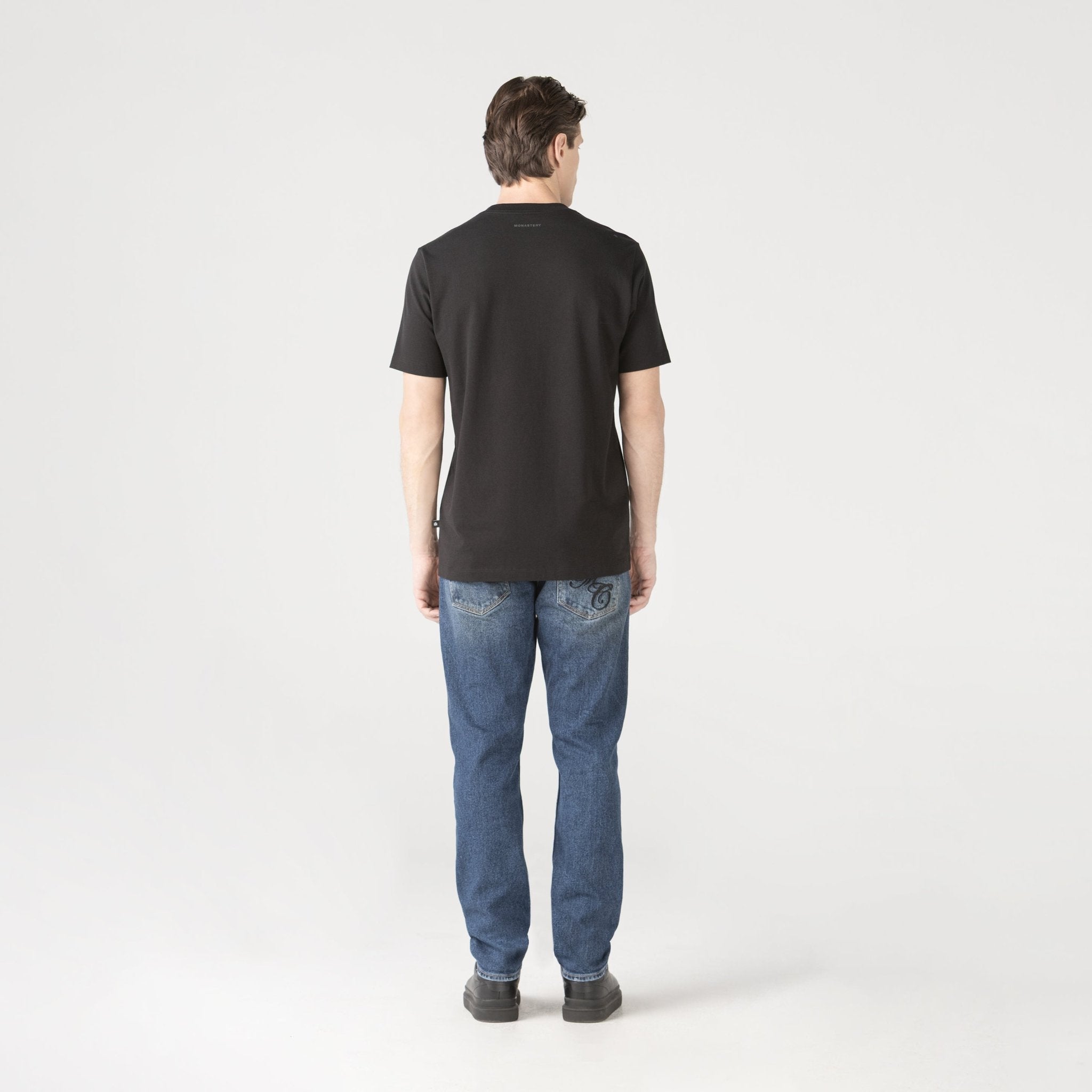 ALTTIA T - SHIRT MEN BLACK - Monastery | Tienda Oficial Colombia