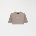 AMAL CROP TOP WOMEN TAUPE GRAY - Monastery | Tienda Oficial Colombia