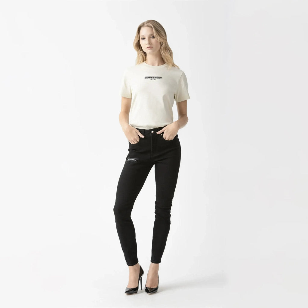 ANYA T - SHIRT WOMEN WHITE ASPARAGUS - Monastery | Tienda Oficial Colombia