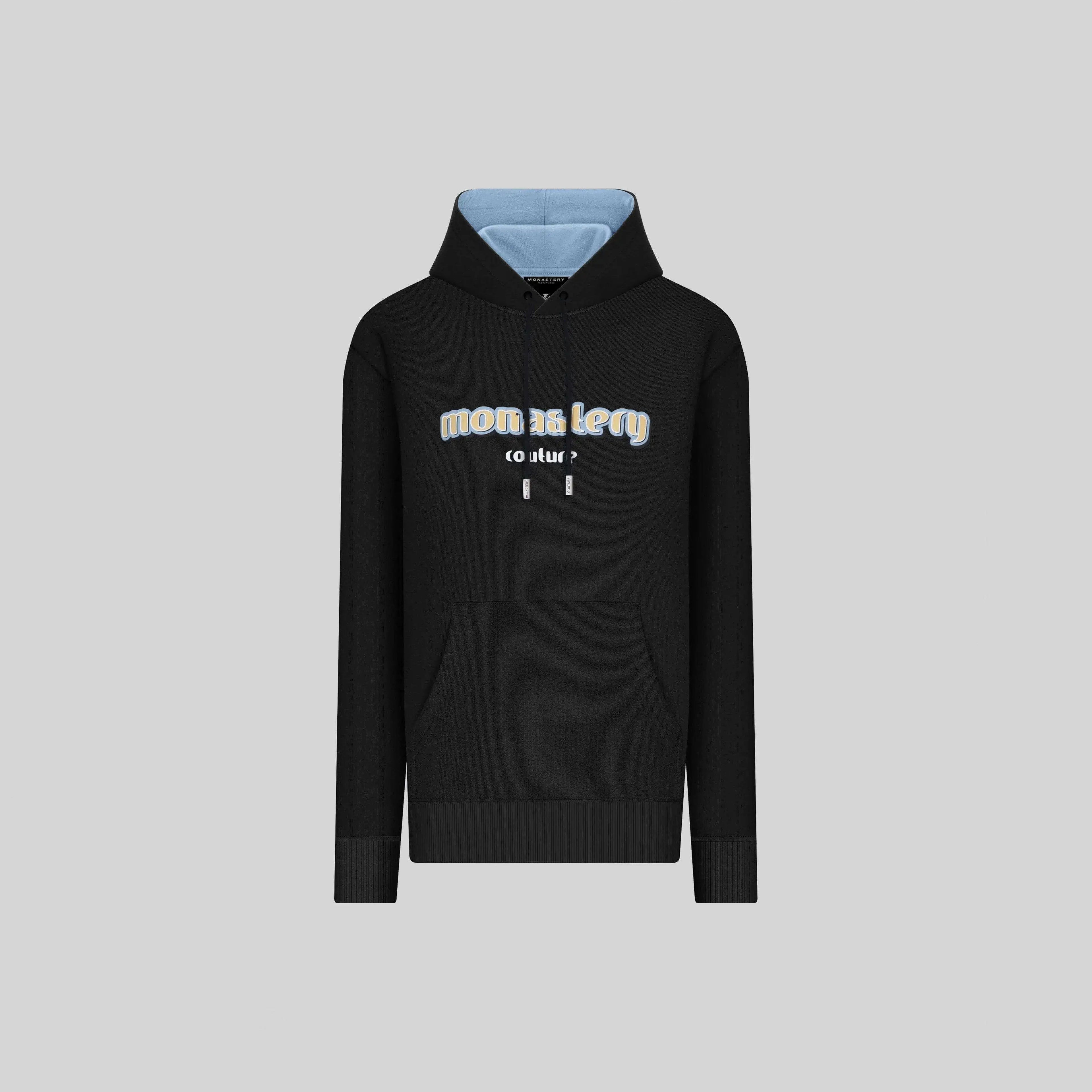 AQUARIUS BLACK HOODIE - Monastery | Tienda Oficial Colombia