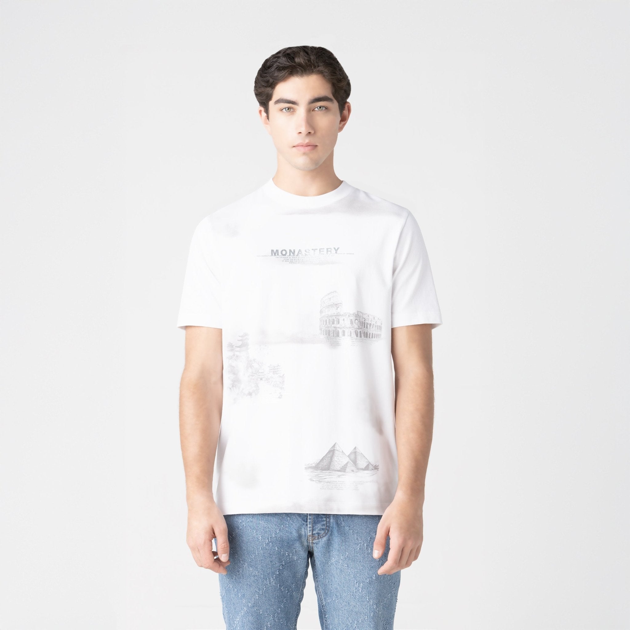 ARCUS T - SHIRT MEN WHITE - Monastery | Tienda Oficial Colombia