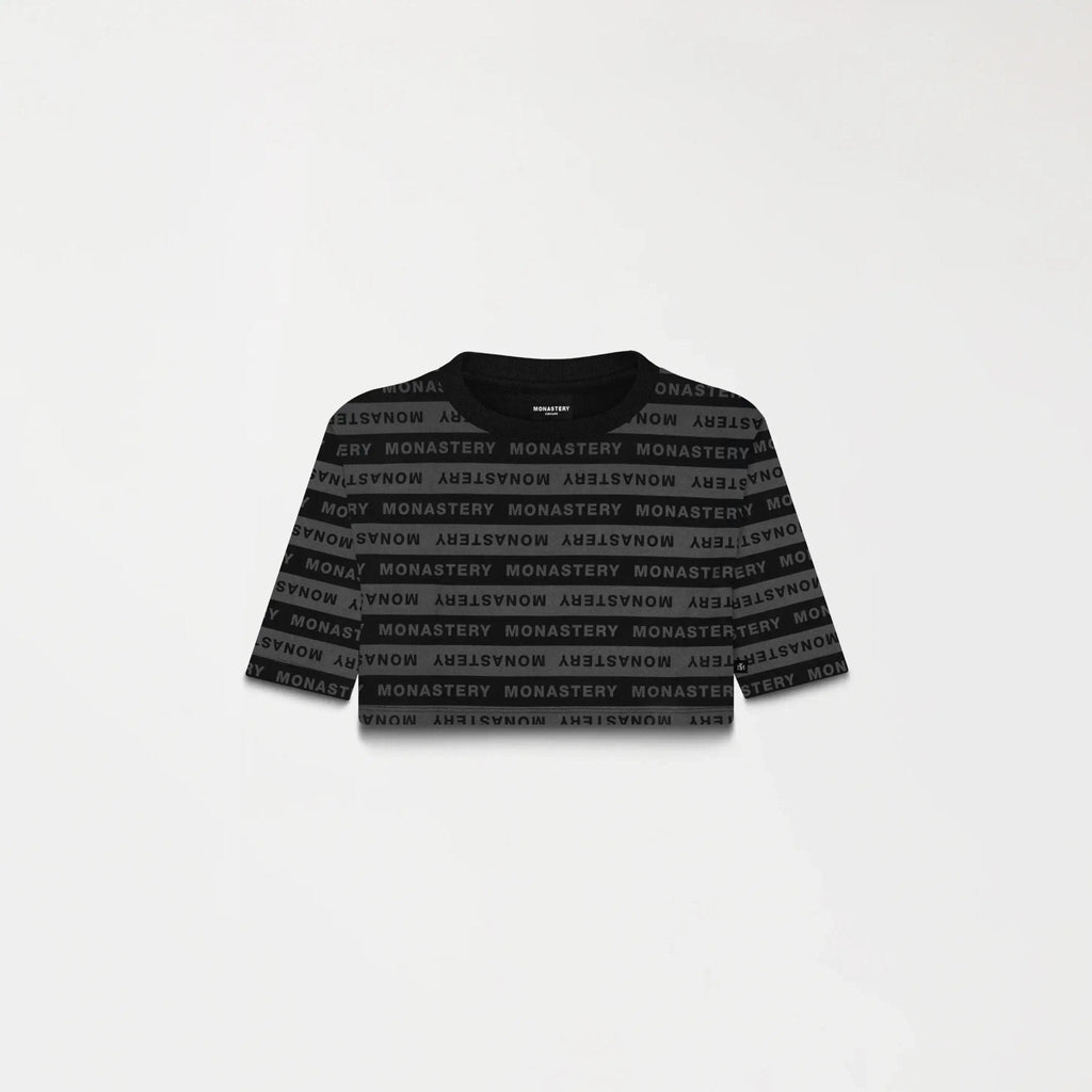 ASH CROP TOP WOMEN BLACK - Monastery | Tienda Oficial Colombia