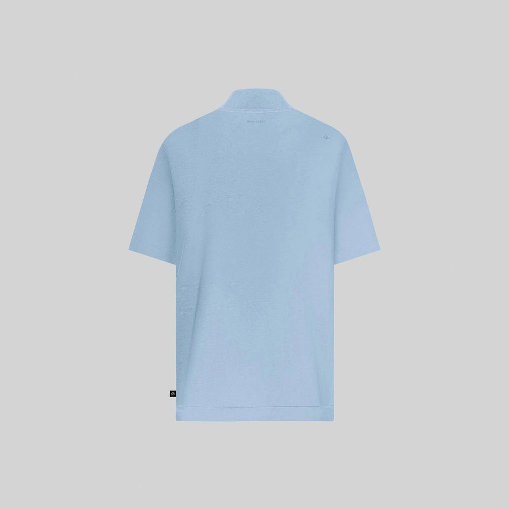 BARCHETTA T-SHIRT OVERSIZE FADED DENIM - Monastery | Tienda Oficial Colombia