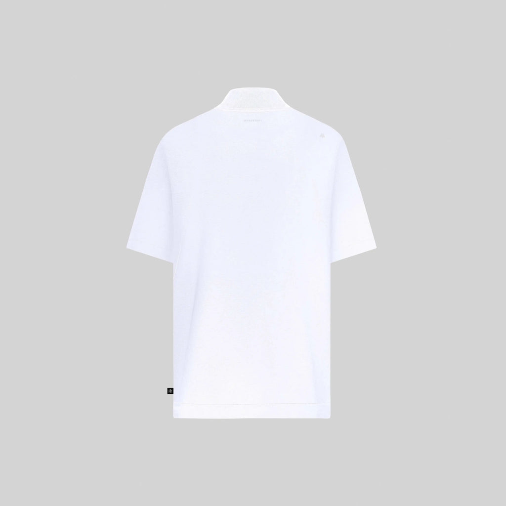 BARCHETTA T-SHIRT OVERSIZED WHITE - Monastery | Tienda Oficial Colombia
