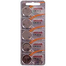BATERA MAXELL CR2016 MICROBATERIA DE LITHIUM BL5