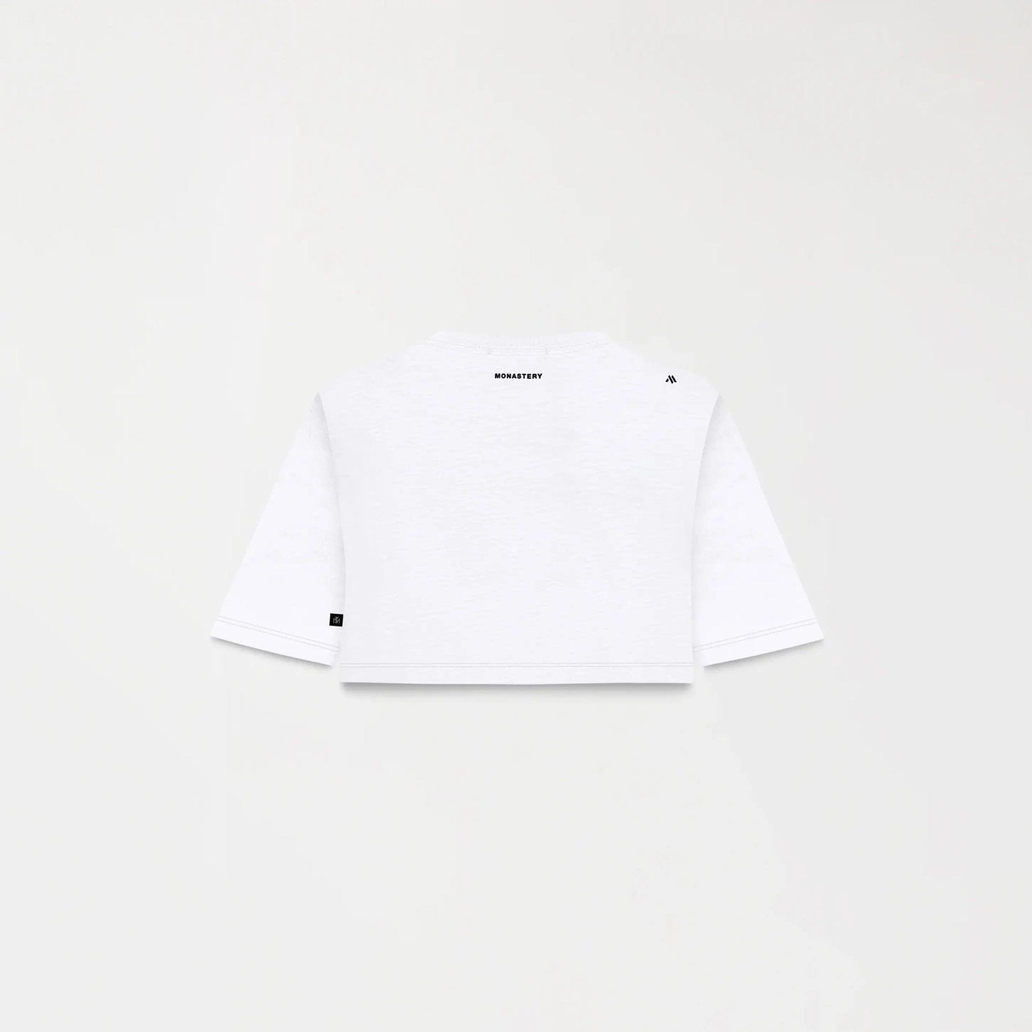 BEHN CROP TOP WOMEN WHITE - Monastery | Tienda Oficial Colombia