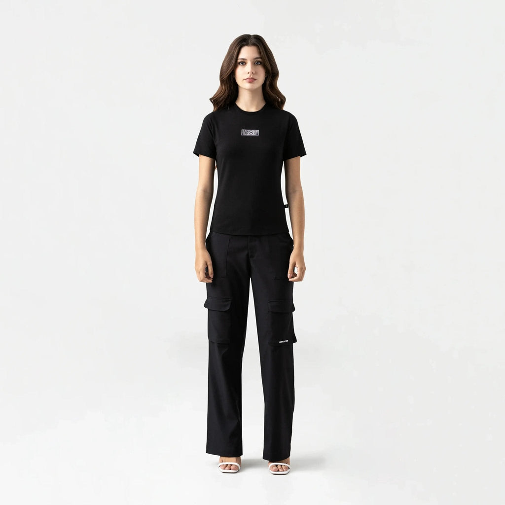 BEL T - SHIRT WOMEN BLACK - Monastery | Tienda Oficial Colombia