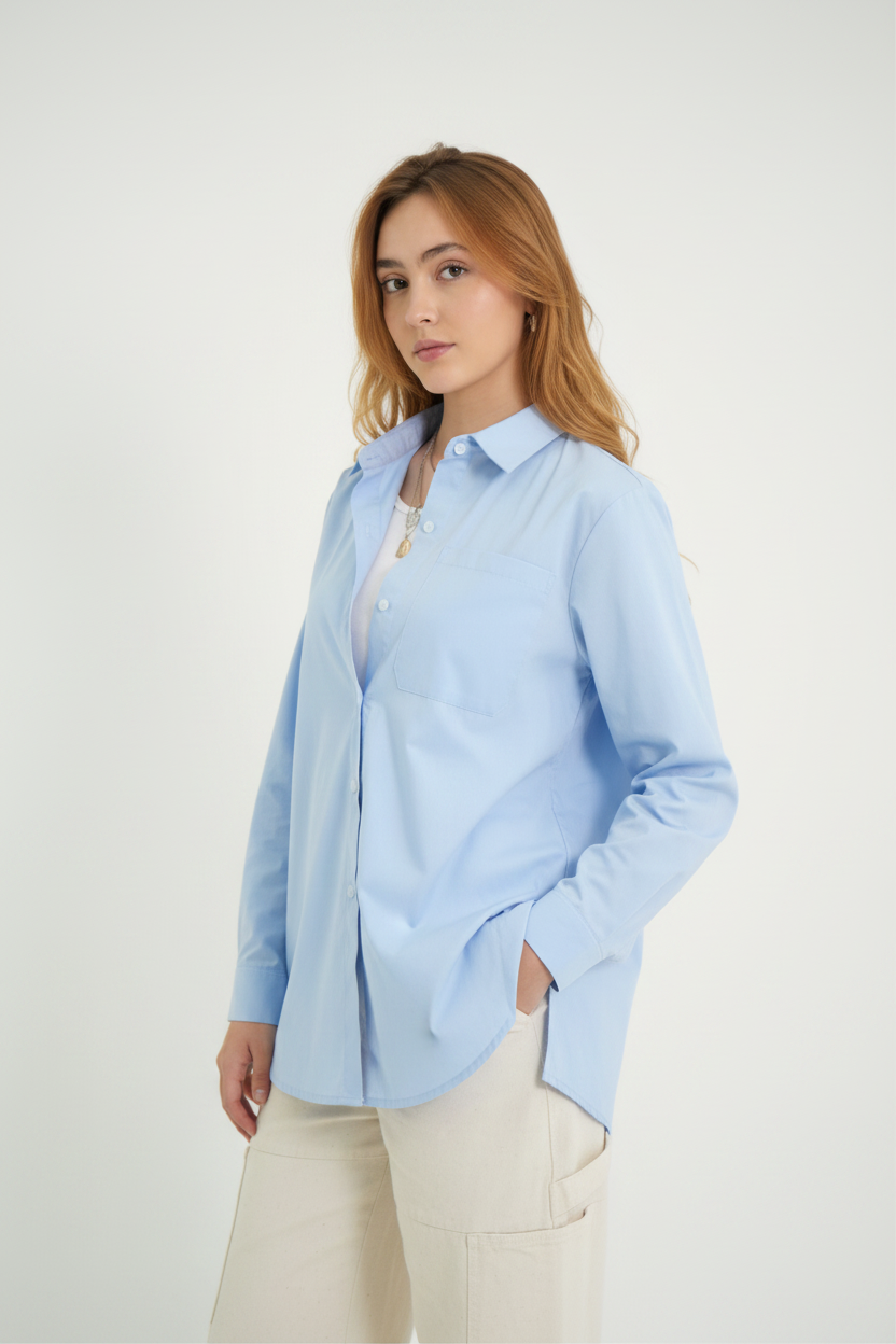 BH CAMISA OVERSIZE POPELINA 6677