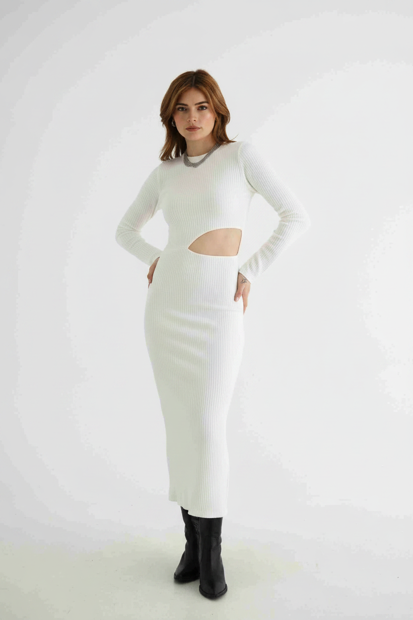 BH VESTIDO SLIM FIT LARGO 7525