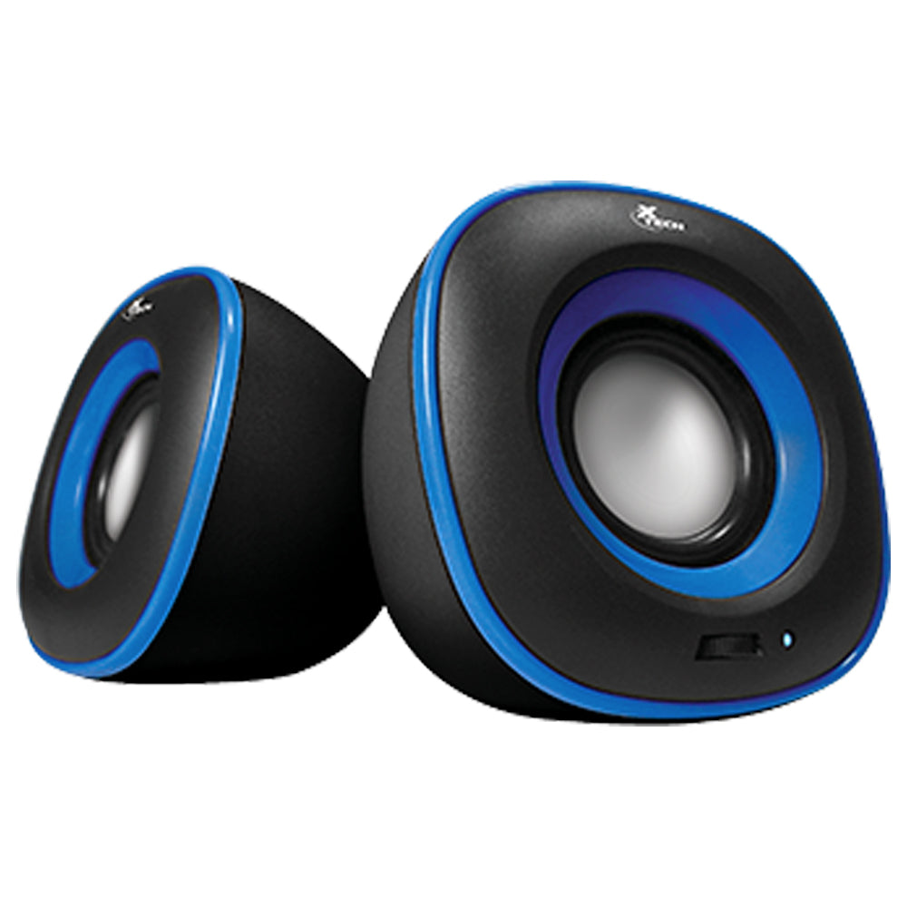 BOCINA PARA PC XTECH 20 6WUSB35MM BLUE