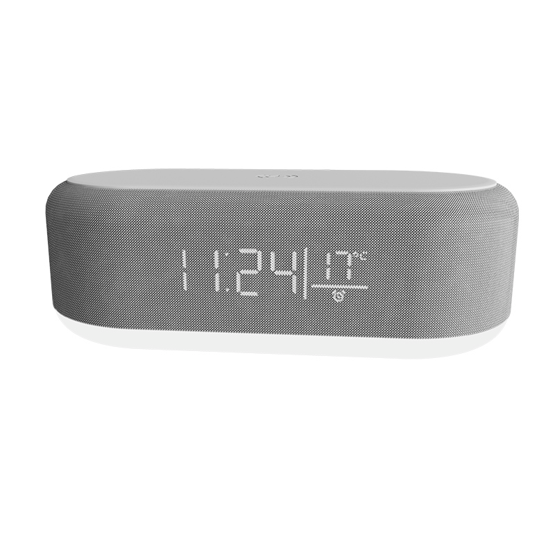 BOCINA PORTTIL XTECH GILMOUR 5IN1 BT CLOCKCHARGING 5W WHITE