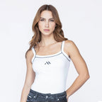 BORAN TANK TOP WOMEN WHITE - Monastery | Tienda Oficial Colombia
